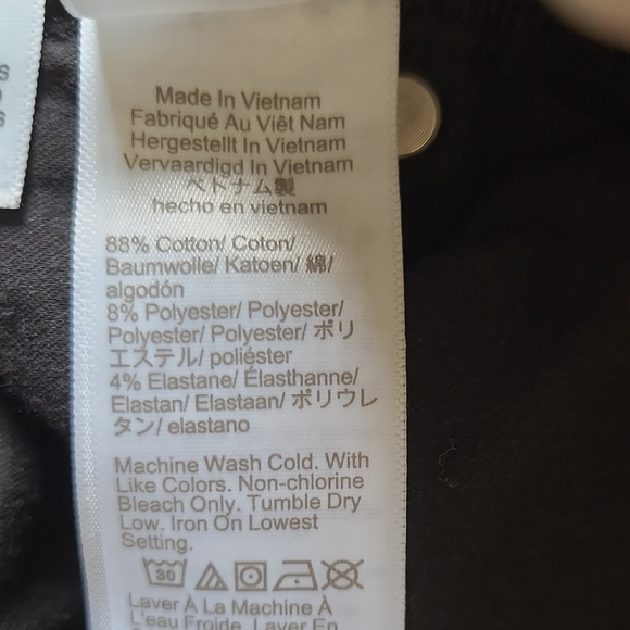 J. Crew 9" Black Demi Boot Crop with Frayed Hem - Size 29P - Picture 11 of 11